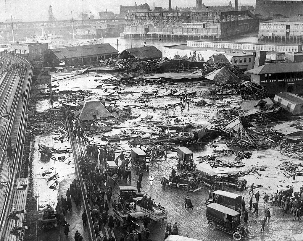 The devastating carnage of the Great Molasses Flood.