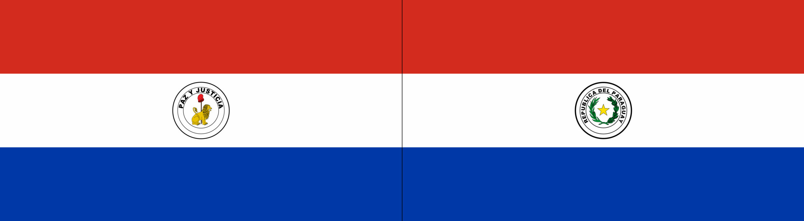 Paraguay Fun Facts: Paraguay's double-sided national flag.