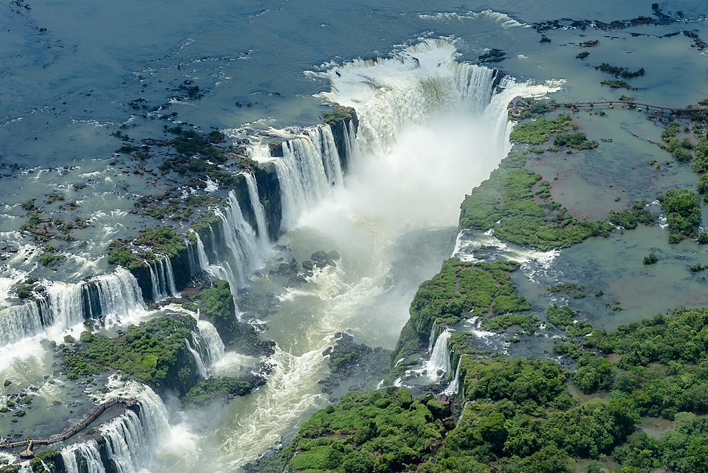 Iguazu Falls.
