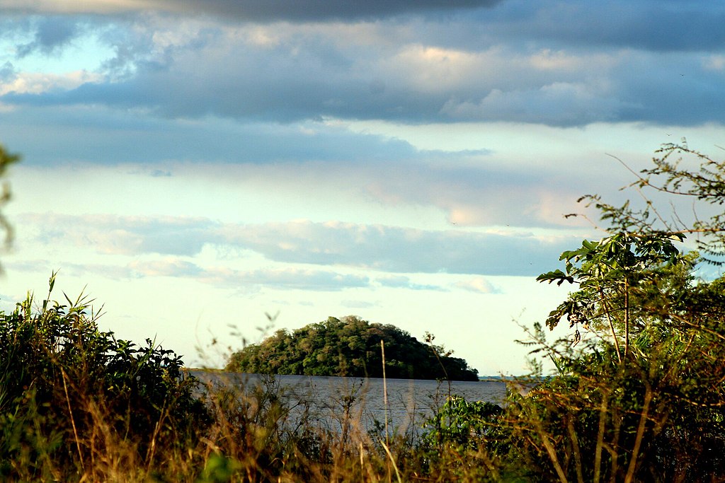 Lago Ypoá in Paraguay.